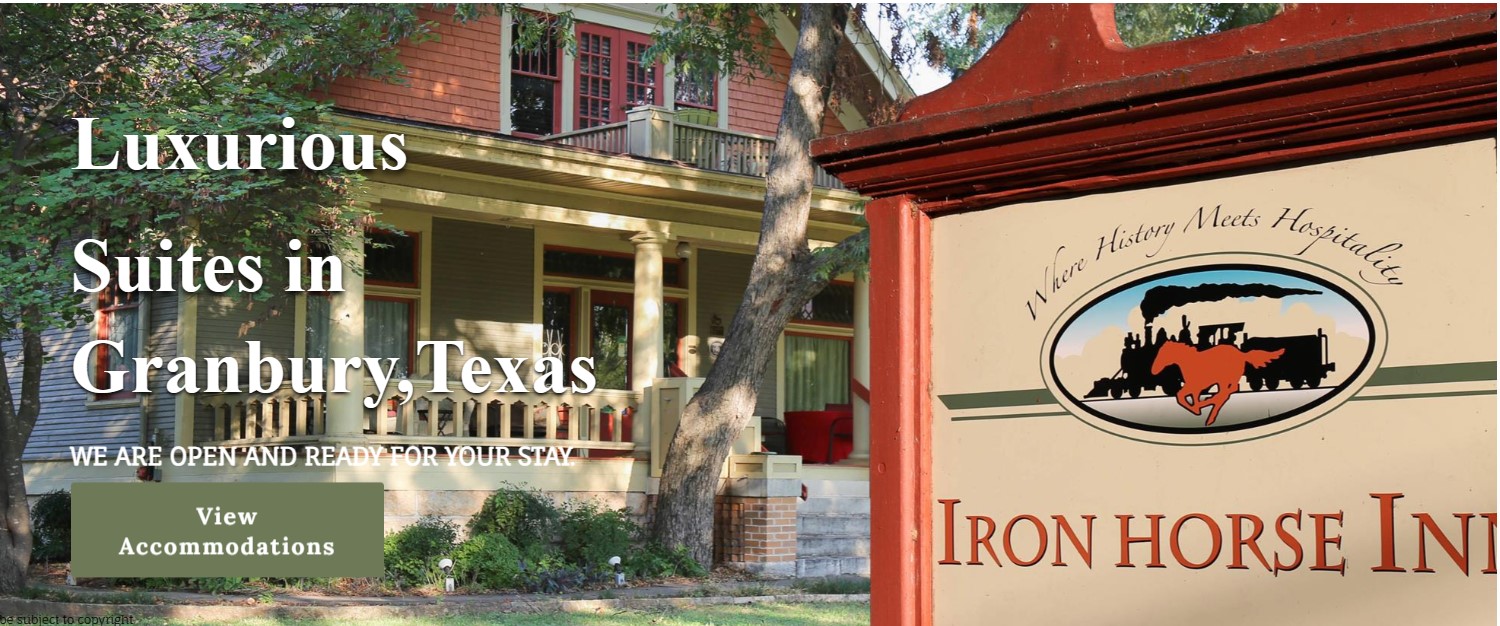 Texas bed and breakfast inn for sale - Ironhorse Inn